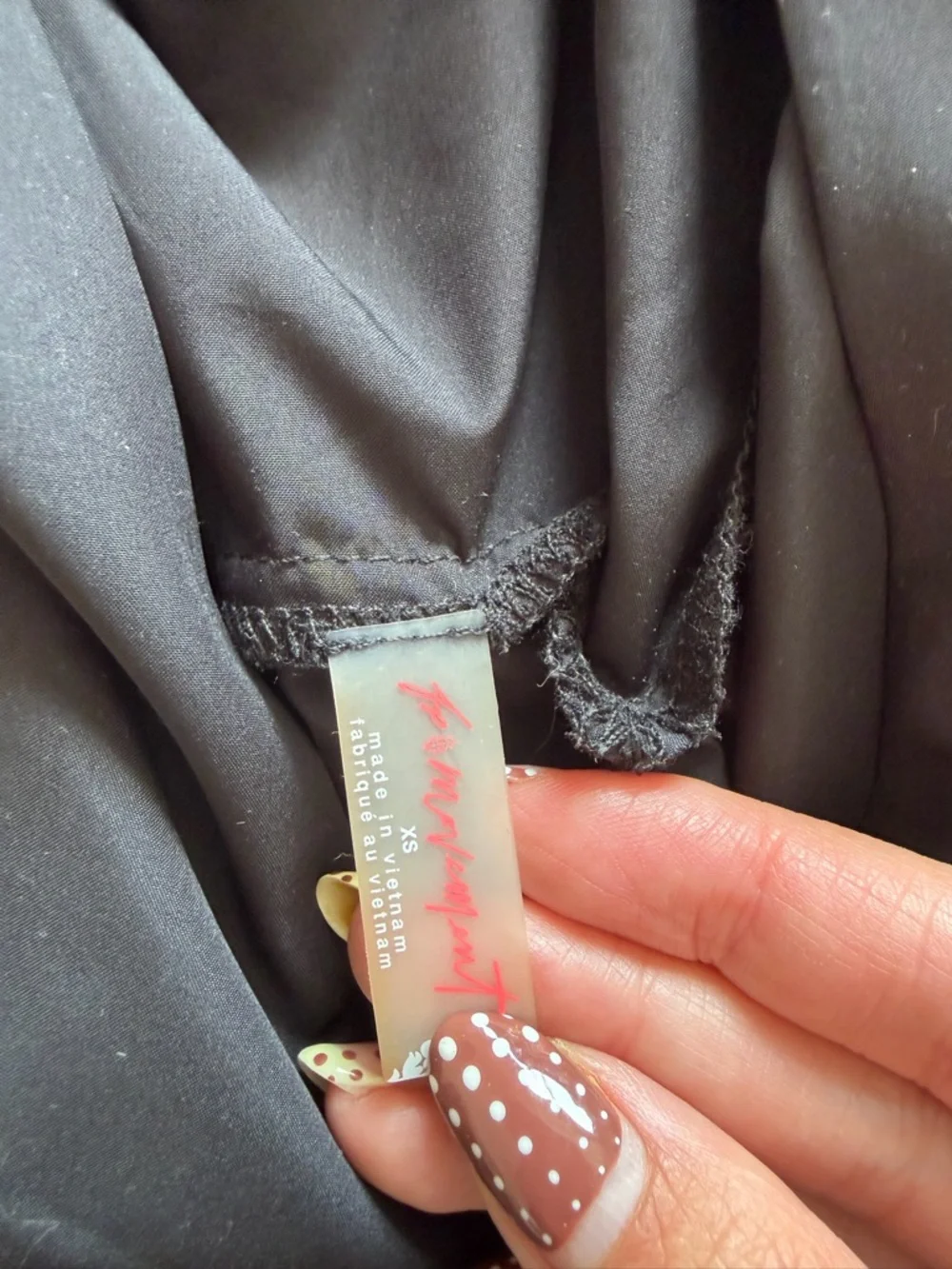 FP Movement by Free People Black Mini dress with shorts - Picture 3 of 3